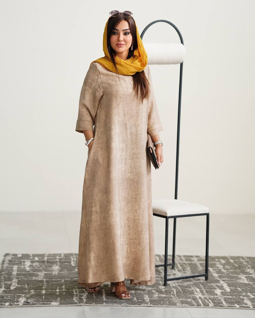 پیراهن عبایی محنا در رنگبندی