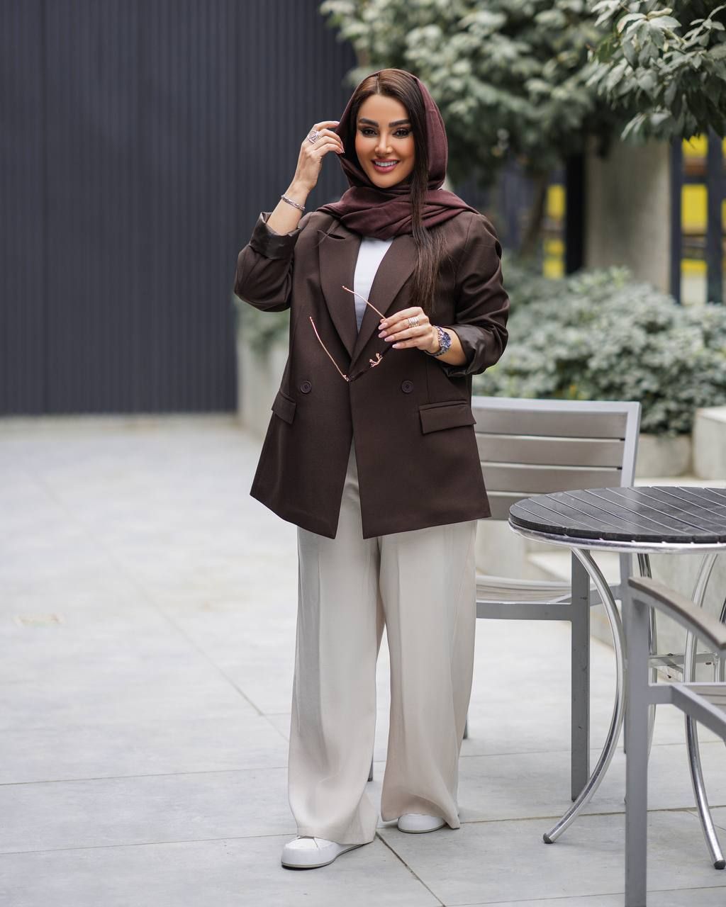 کت تک آستردار پاییزه در رنگبندی